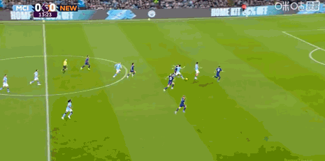 奥赖利破门，曼城1-0纽卡斯尔联