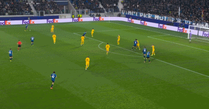 扎帕科斯塔远射折射破门，亚特兰大2-0多特蒙德