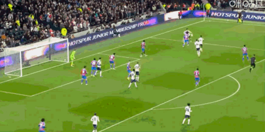 索兰克破门，热刺1-0水晶宫