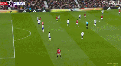 舍什科破门，曼联3-1阿斯顿维拉