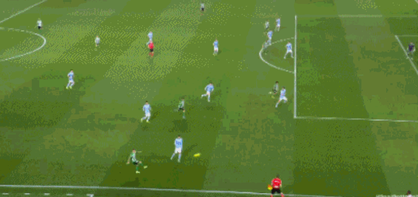 贝莱林破门，皇家贝蒂斯1-1塞尔塔