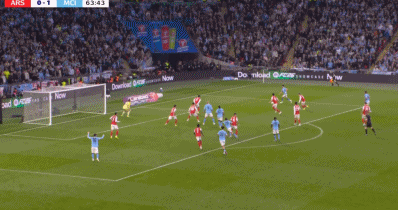 奥赖利头球梅开二度，曼城2-0阿森纳