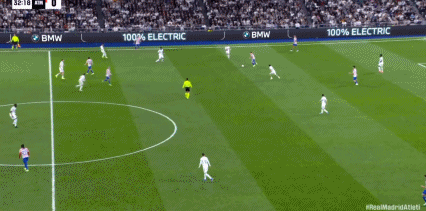 卢克曼破门，皇马0-1马竞