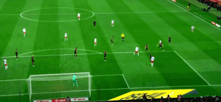 泽林斯基世界波破门，波兰2-1阿尔巴尼亚