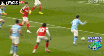 谢尔基天才发挥如梅西附体连过两人帮助曼城率先破门